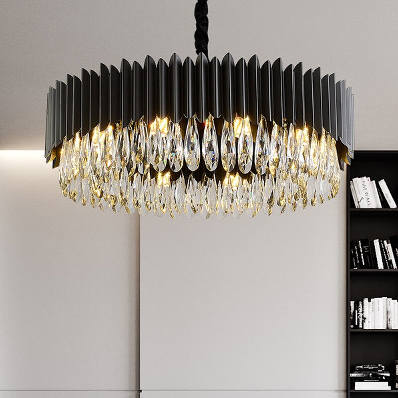 Luxurious Crystal Dark Sky Chandelier