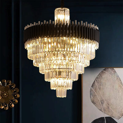 Luxurious Crystal Golden Supremity Chandelier