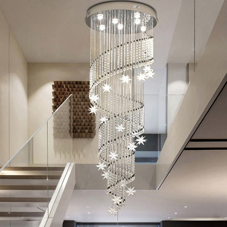 Luxurious Crystal Oscillation Chandelier