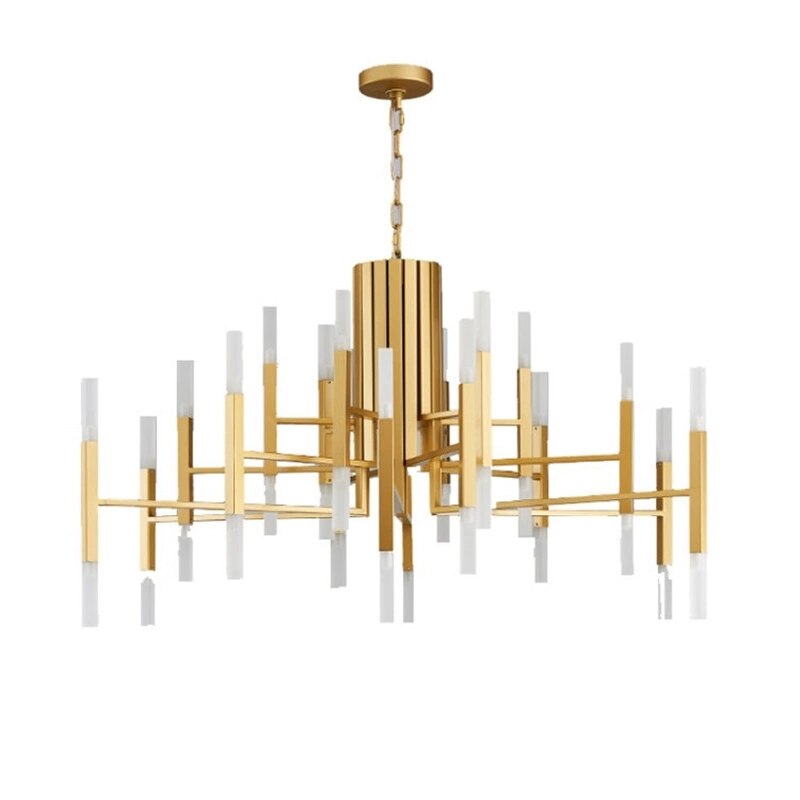 Nordic Style Postmodern Candle Chandelier