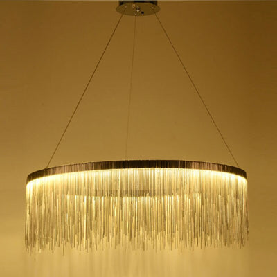 Modern Style Golden Drizzle Chandelier