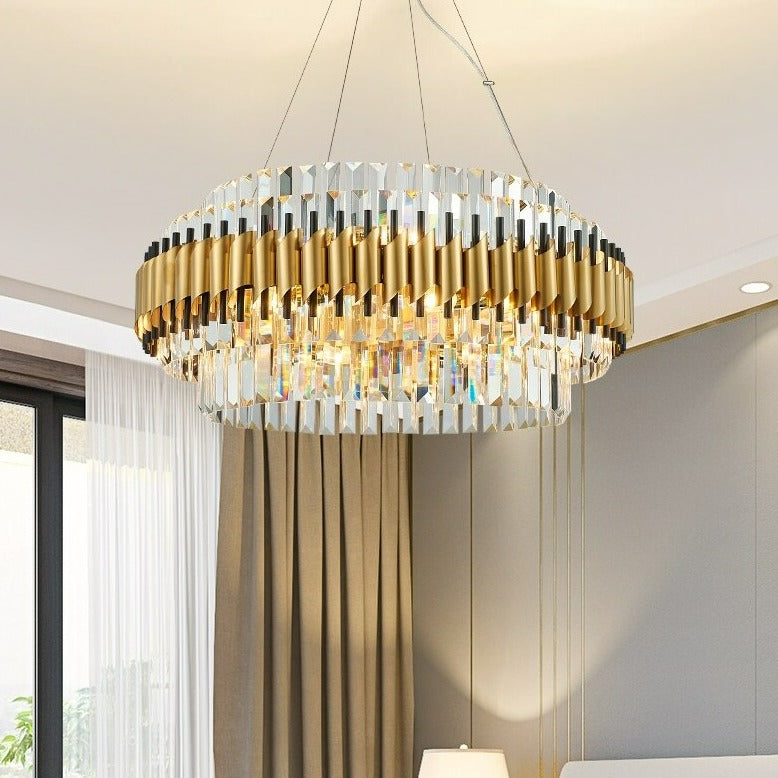 Luxurious Crystal Philantrophist Chandelier