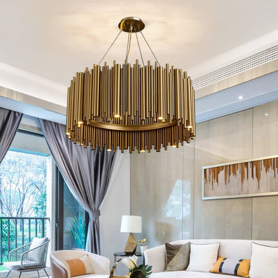 Modern Style Stainless Steel LED Chandelier