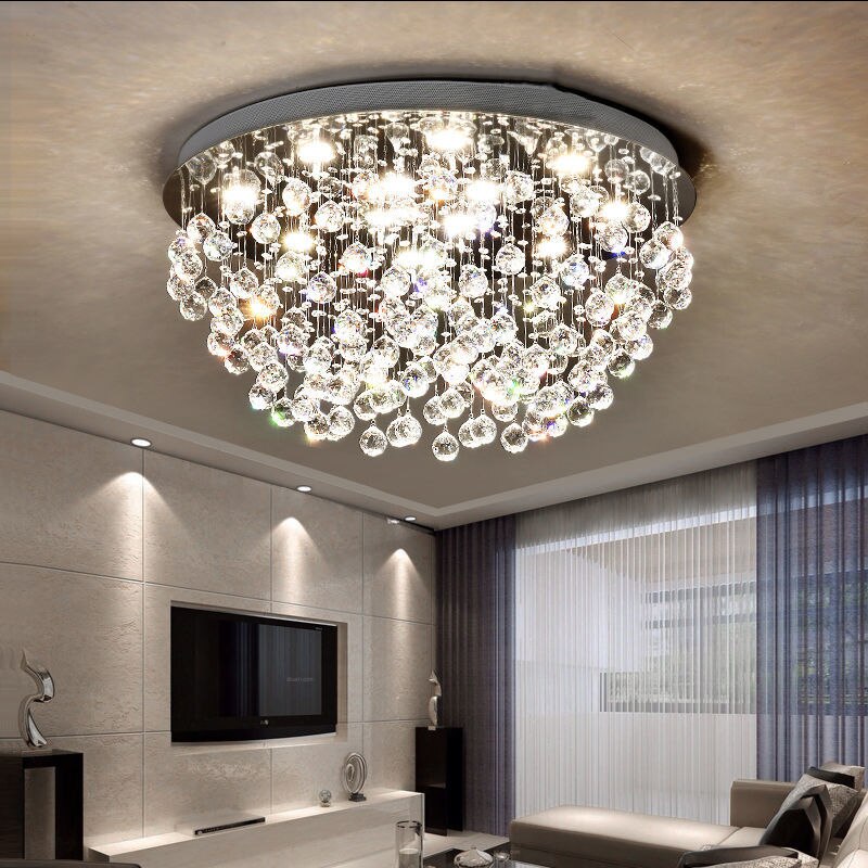 Luxurious Clear Crystal Universe Chandelier