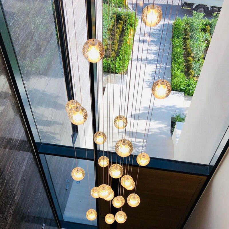 Modern Style Gold Round Chandelier