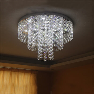 Luxurious Crystal Crepuscular Chandelier