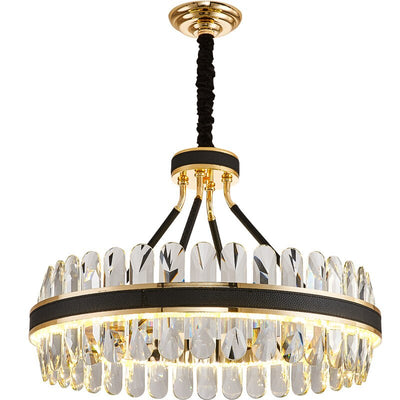 Luxurious Postmodern Crystal Chandelier