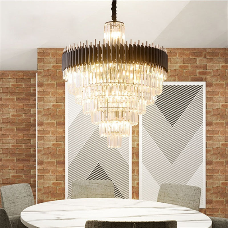 Luxurious Crystal Golden Supremity Chandelier