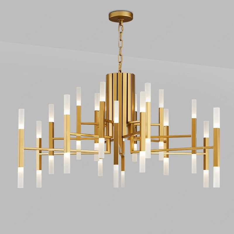 Nordic Style Postmodern Candle Chandelier