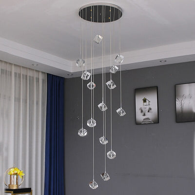 Modern Style Gold Nuggets Chandelier