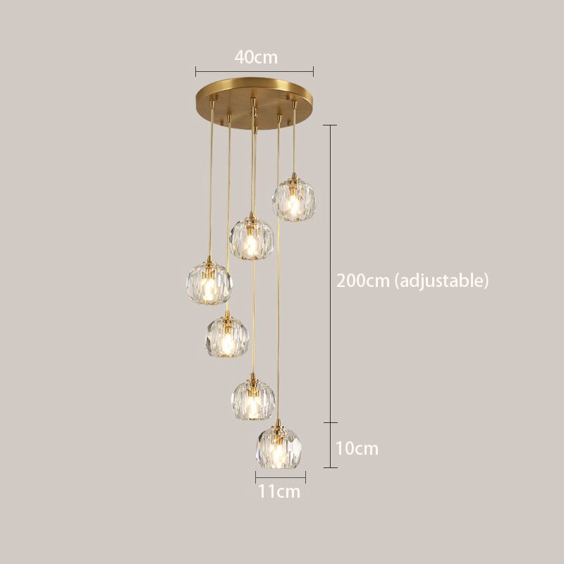 Nordic Style Pendulum Chandelier