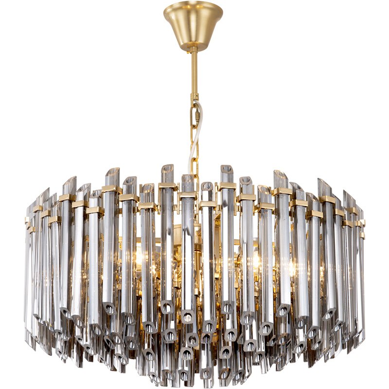 Luxurious Crystal Tubellar Chandelier