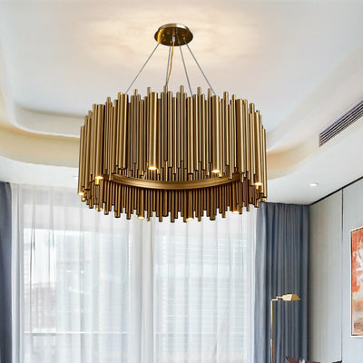 Modern Style Stainless Steel LED Chandelier