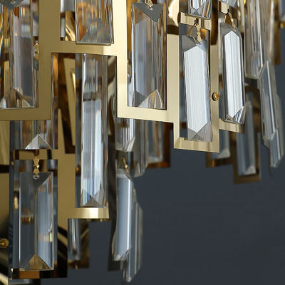 Luxurious Crystal Contemporary Art Chandelier