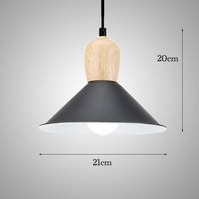 Retro Design Modern Colored Ceiling Light