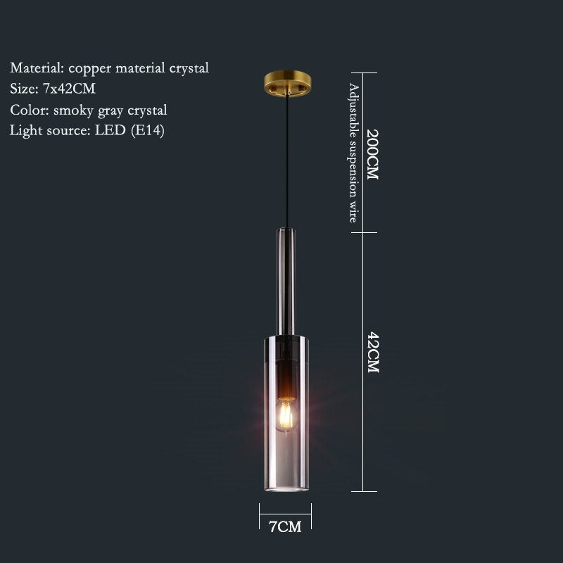 Nordic Style Blowtorch Pendant Light