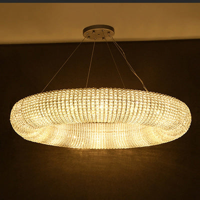 Luxurious Crystal Wonder Halo Chandelier