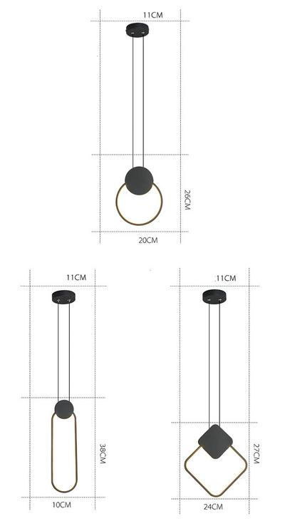 Nordic Style Minimalism Pendant Lights