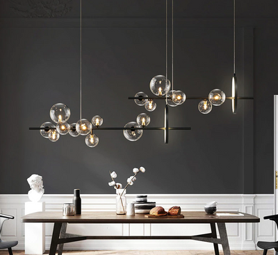 Light Portal Glass Chandelier